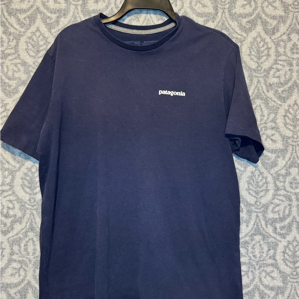Patagonia Men's Dark Blue Tee
